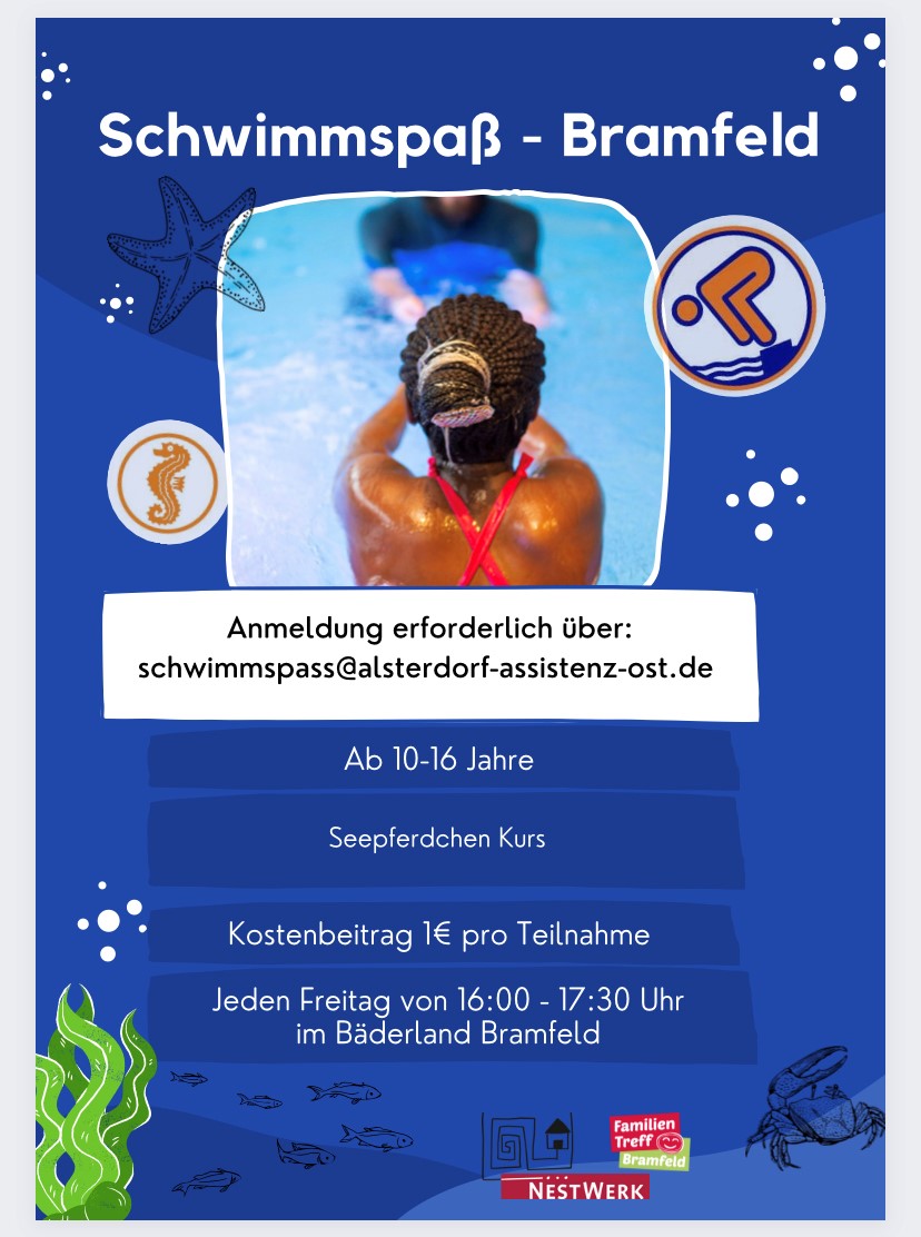 neuer Flyer Seepferdchen Kurs
